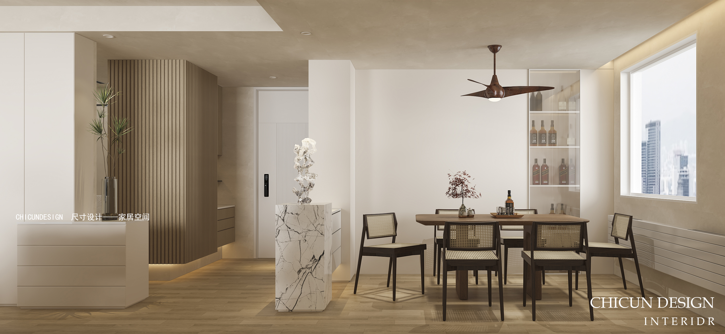 书香原木风丨中国杭州丨尺寸设计-14