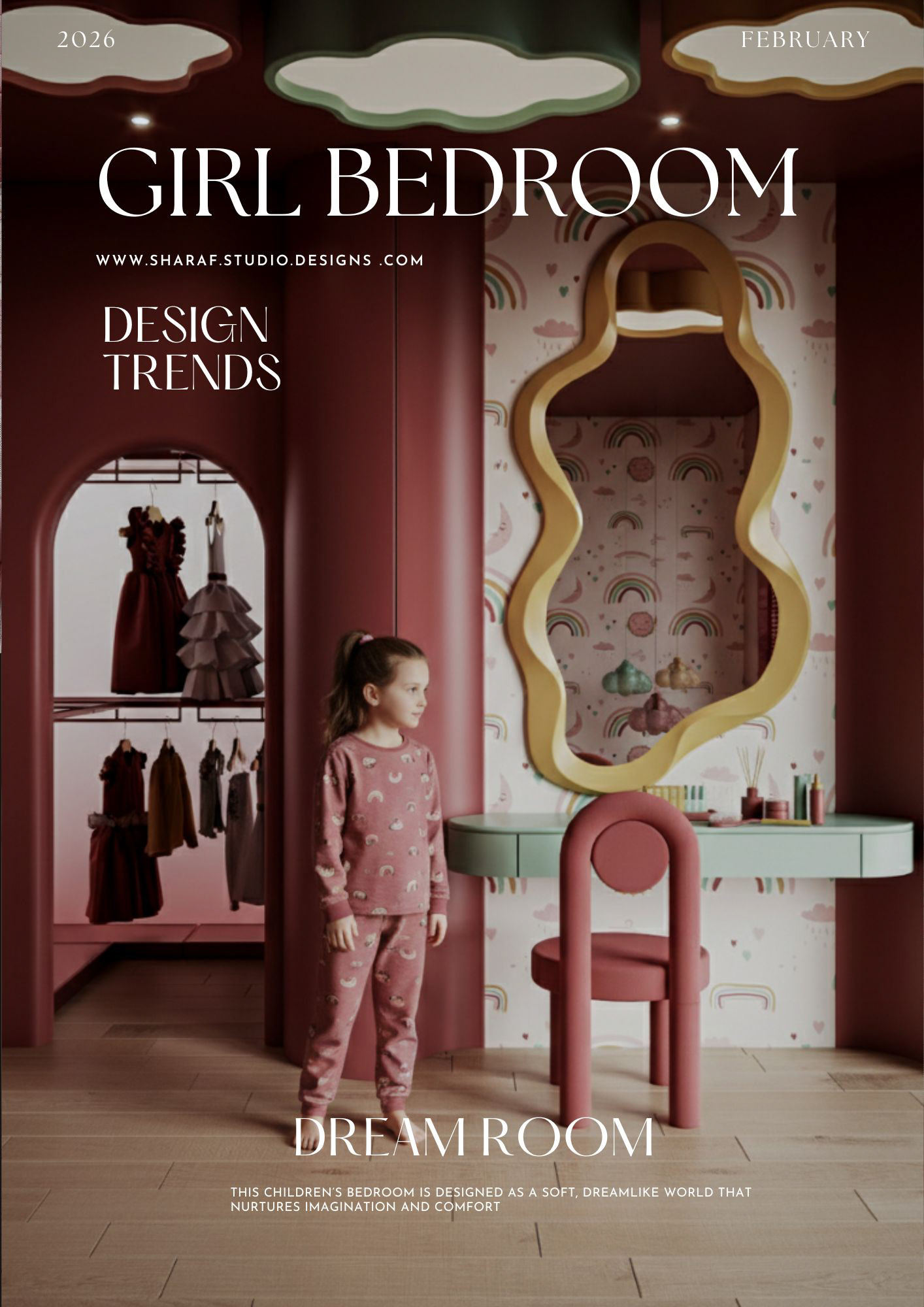 女孩卧室丨波兰丨MOHAMED SHARAF-30