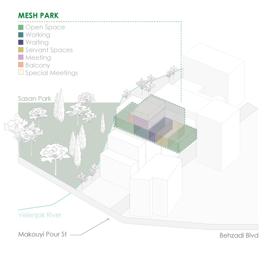 丨伊朗德黑兰丨Mesh Architecture Office-20