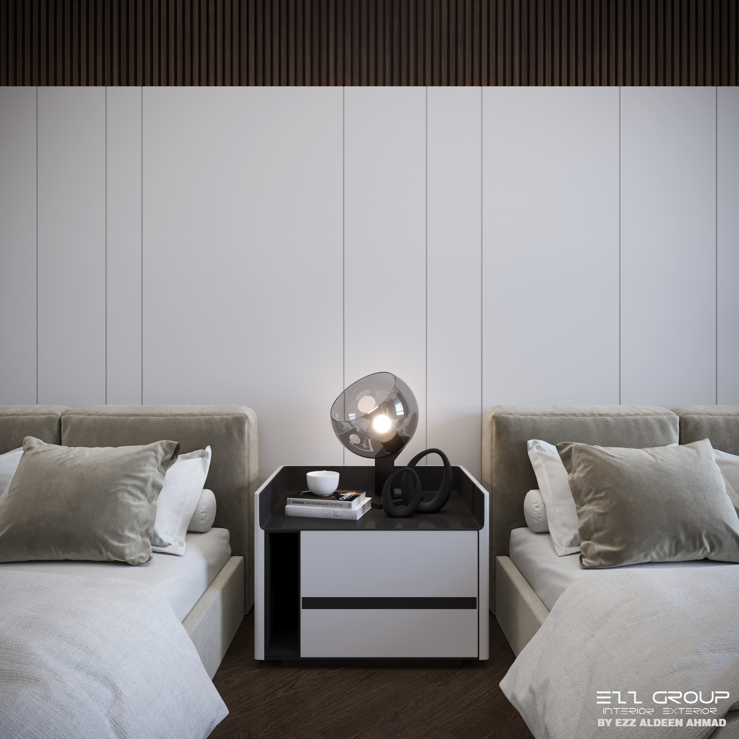 双人现代卧室-4