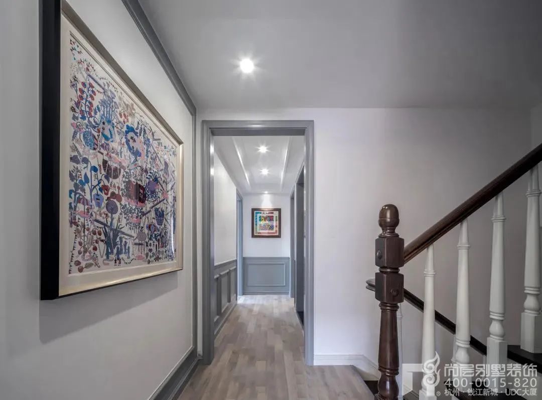 现代美式别墅设计丨尚层别墅装饰-62