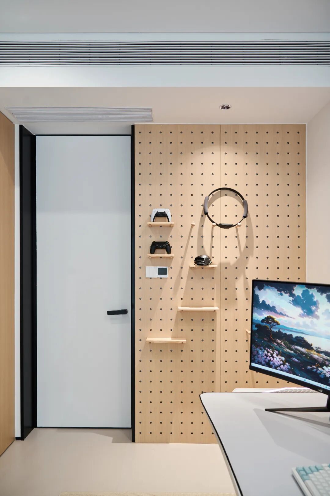 宝安·越秀和樾府I多冒昧啊，独享115m²木色+大白墙的独居女生的音乐游戏空间-38