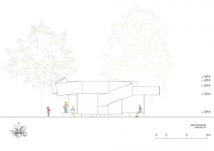 伦敦蛇形凉亭丨英国伦敦丨Barkow Leibinger-36