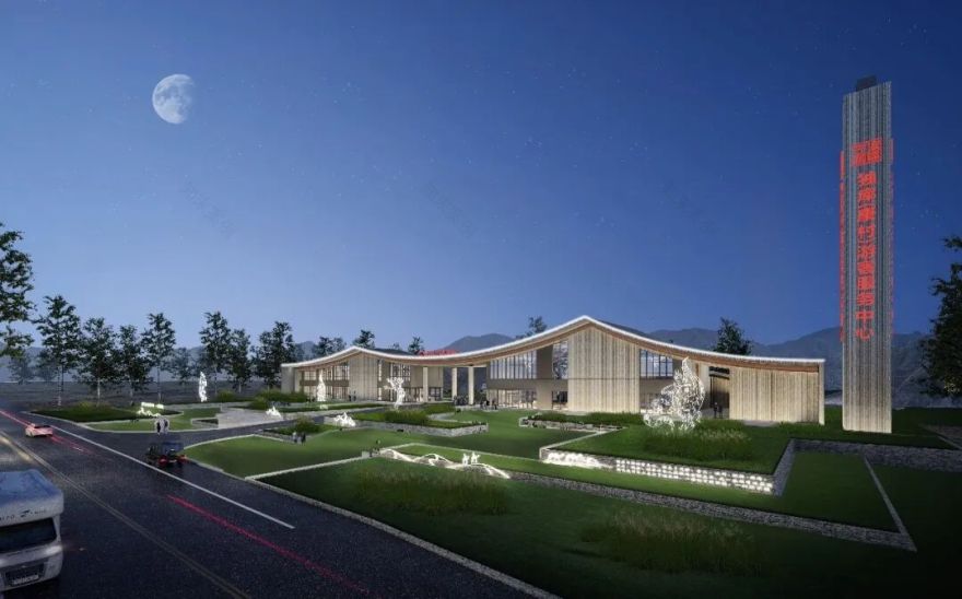 “双珠”计划丨宁波援疆•独库(康村)游客服务中心项目及康村旅游服务设施改造提升工程投入运营-15