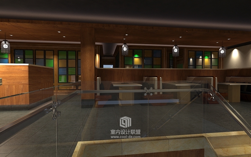 主题餐厅设计-岭鲜火锅工场主题餐厅设计-11