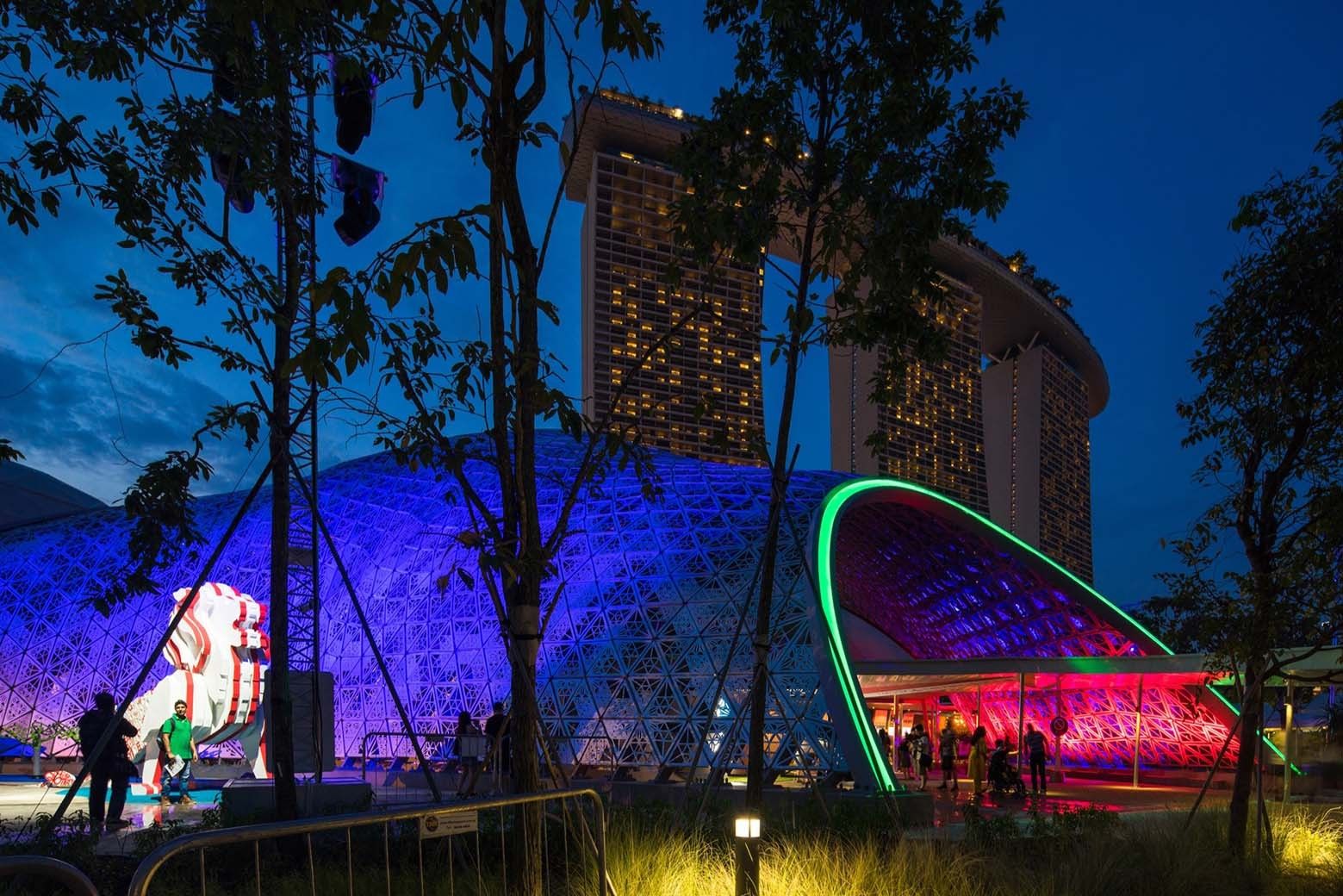 未来之旅 · 新加坡有机展览设计-40