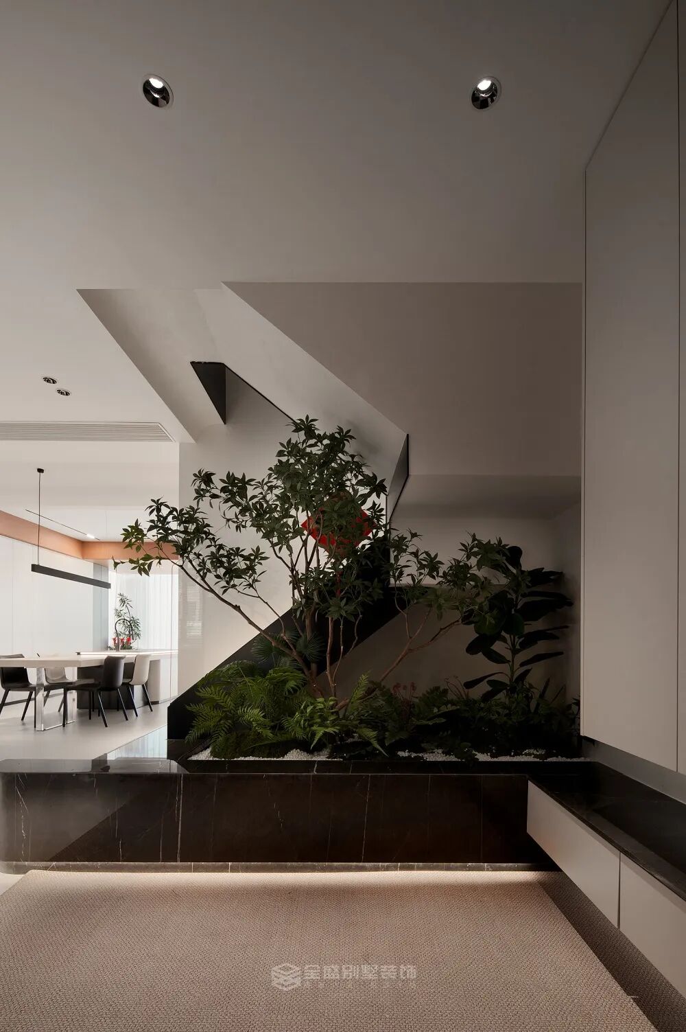 200㎡现代风|禧瑞江南：每一处留白都盛着生活的诗意-18