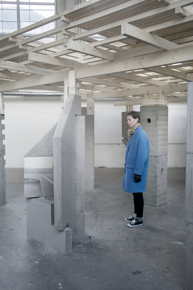 致敬被拆除的 Y 型建筑,混凝土与木结构打造的档案馆-27