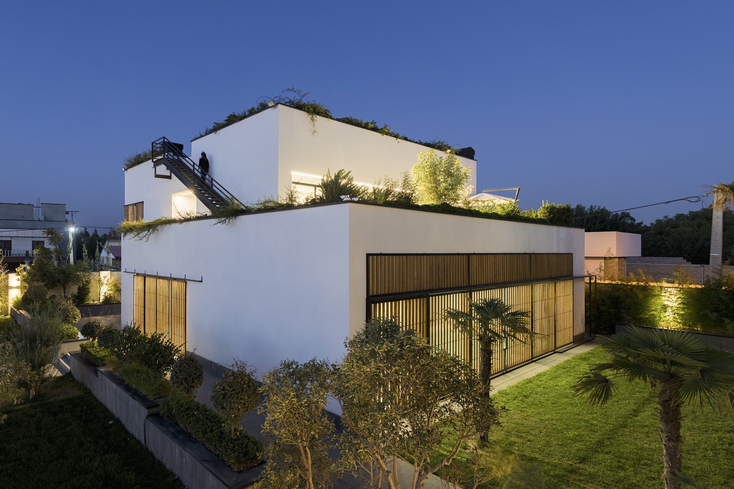 Tehran 市区双层绿色别墅设计-24