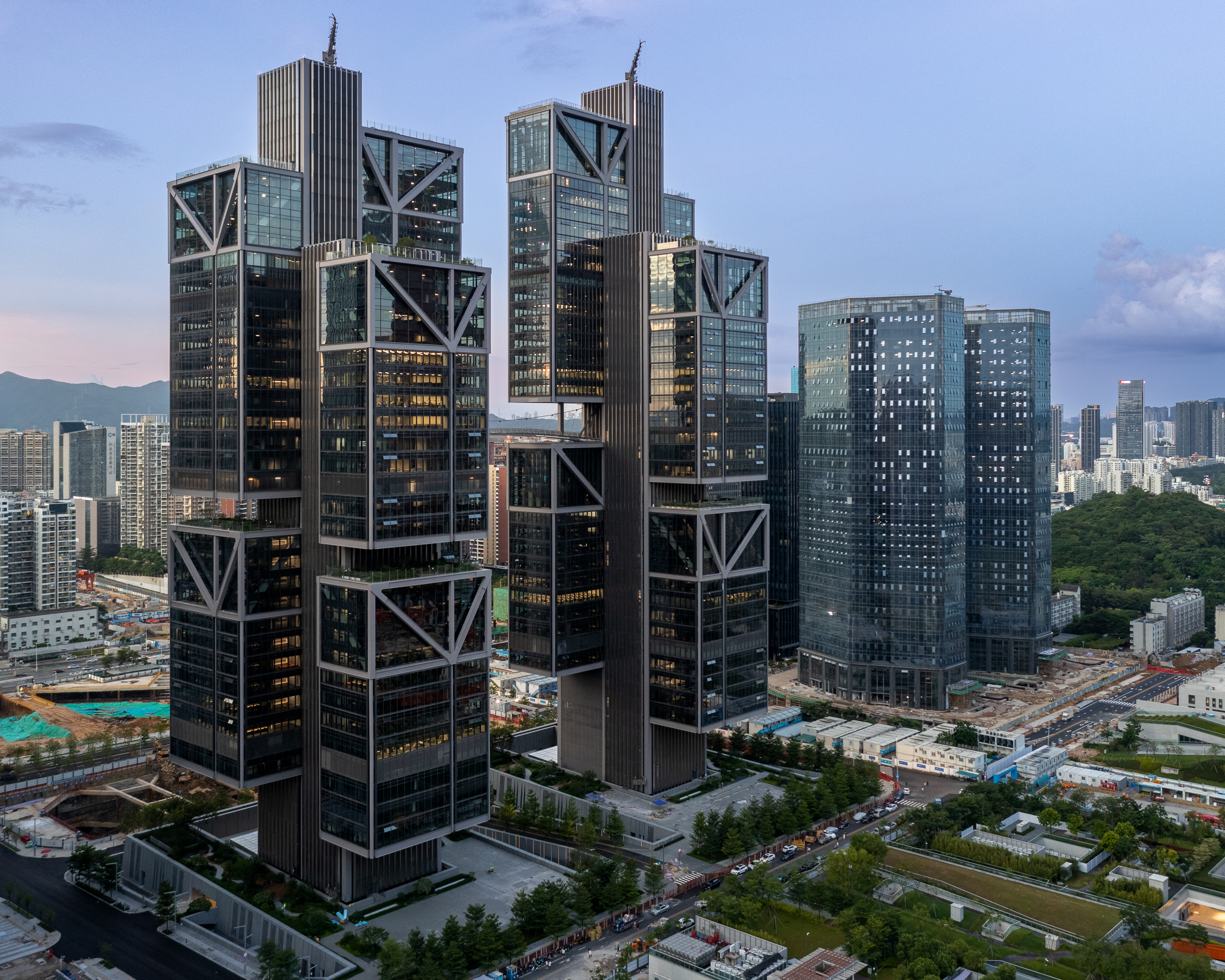 Foster + Partners | The sky city high-rise-1