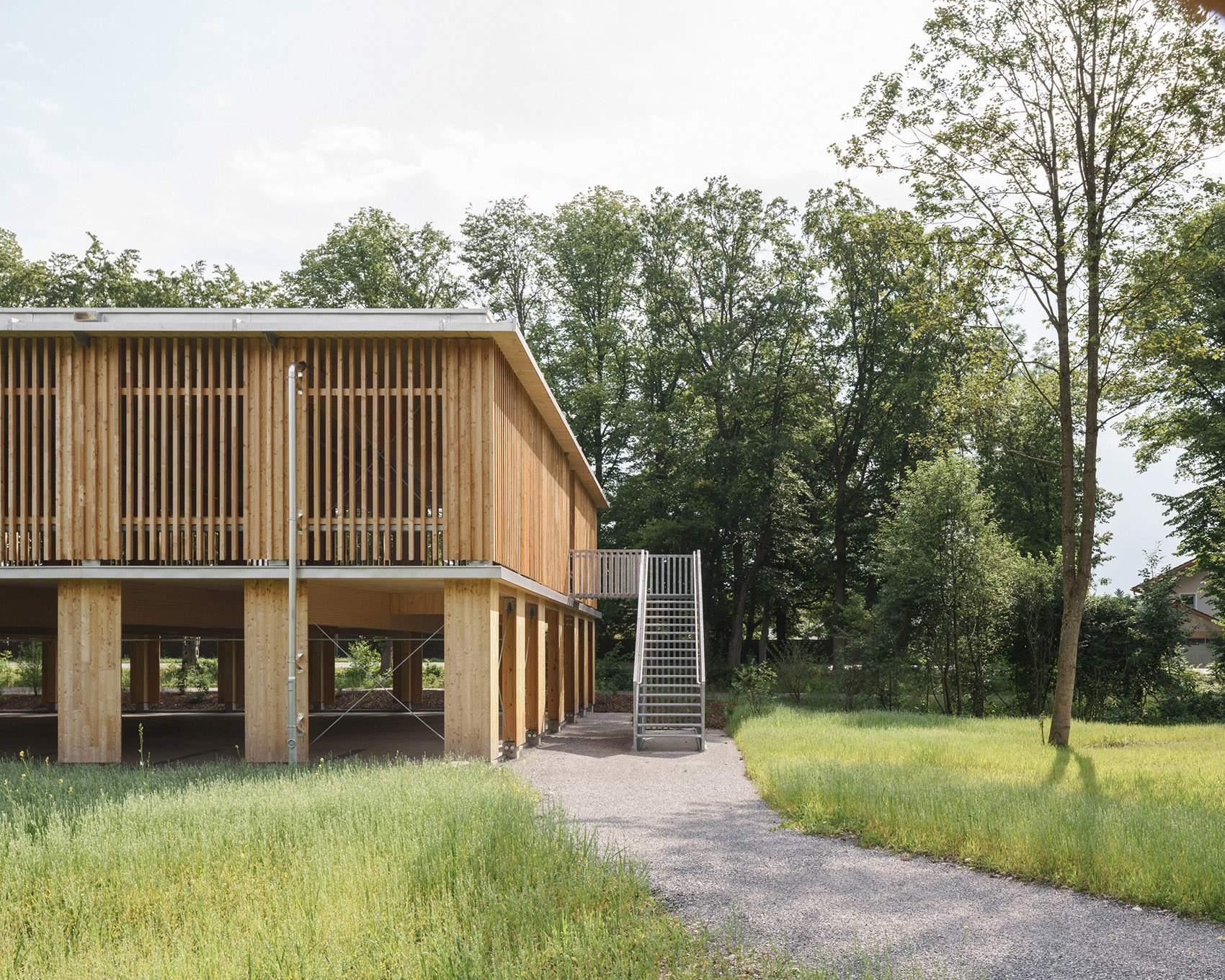 B&O 木制多层停车场丨德国-22