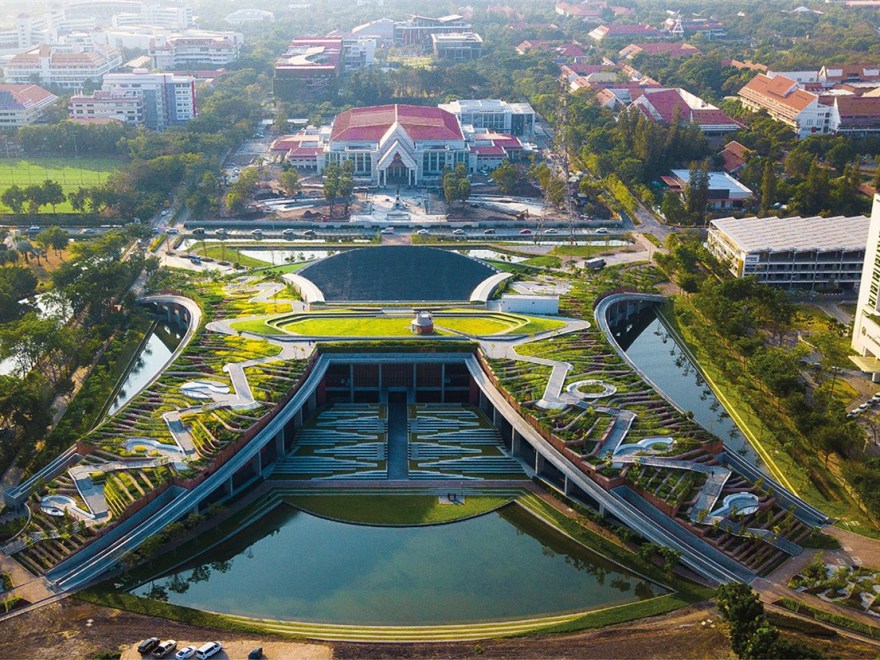 泰国国立法政大学屋顶有机农场-3