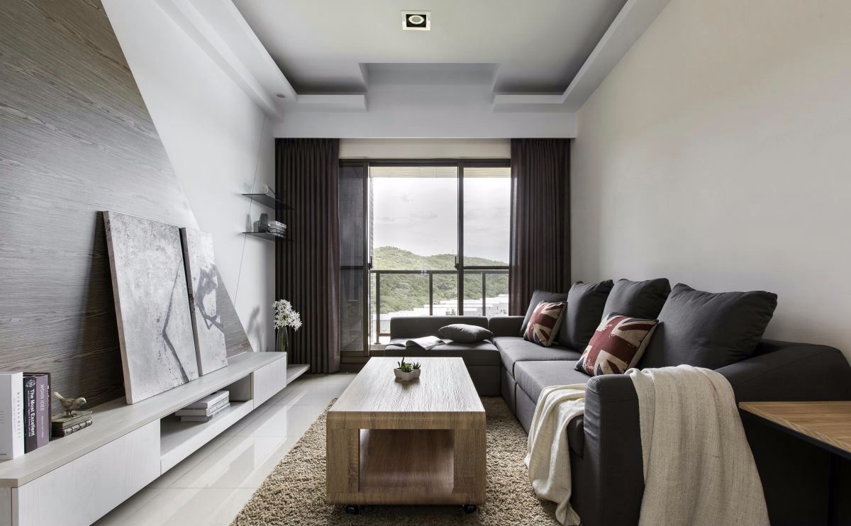 60㎡小资适用的现代风  南邑设计-1