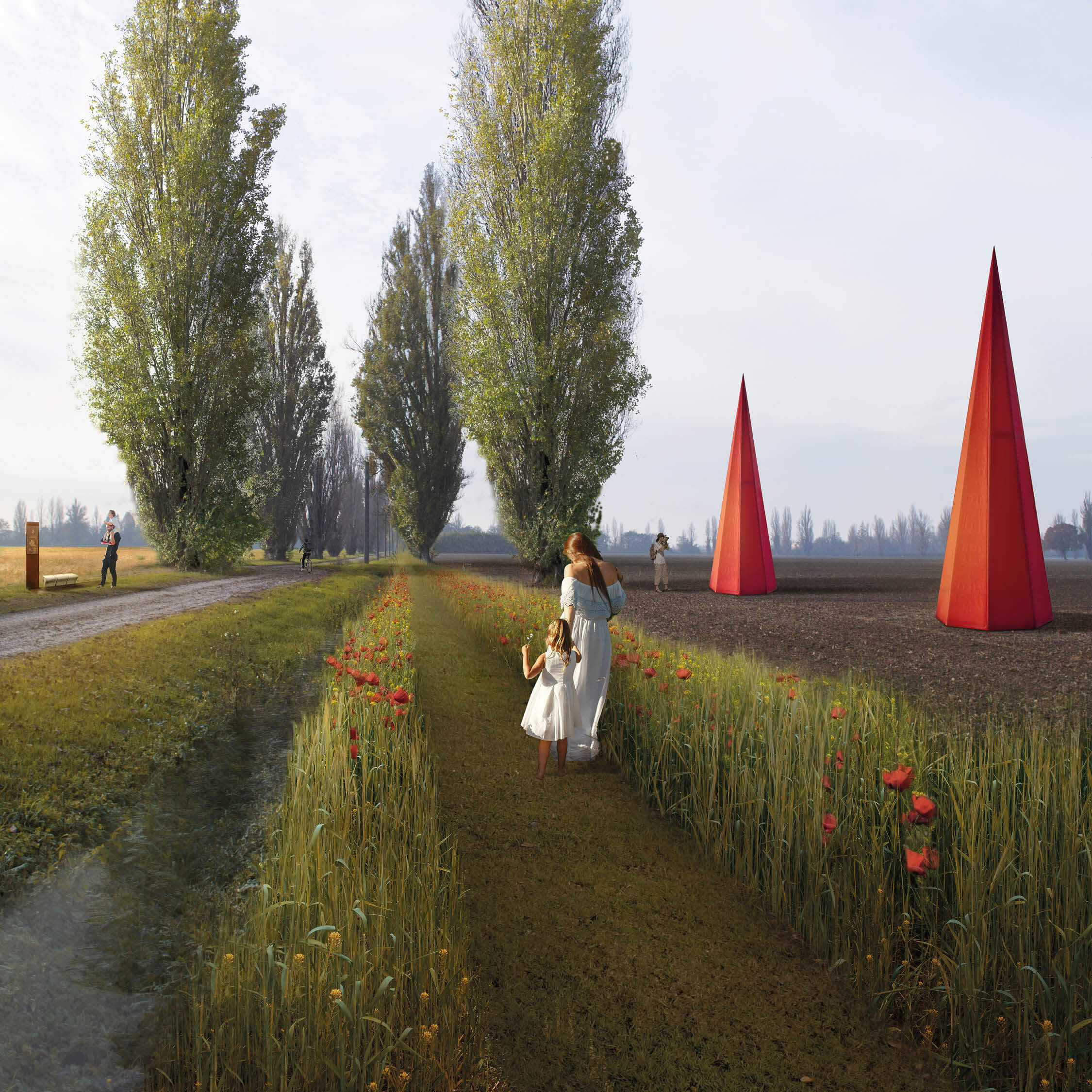 L’altro Paesaggio（库尼奥拉花园建筑与环境改造项目）丨意大利费拉拉丨Atelier Poem-1