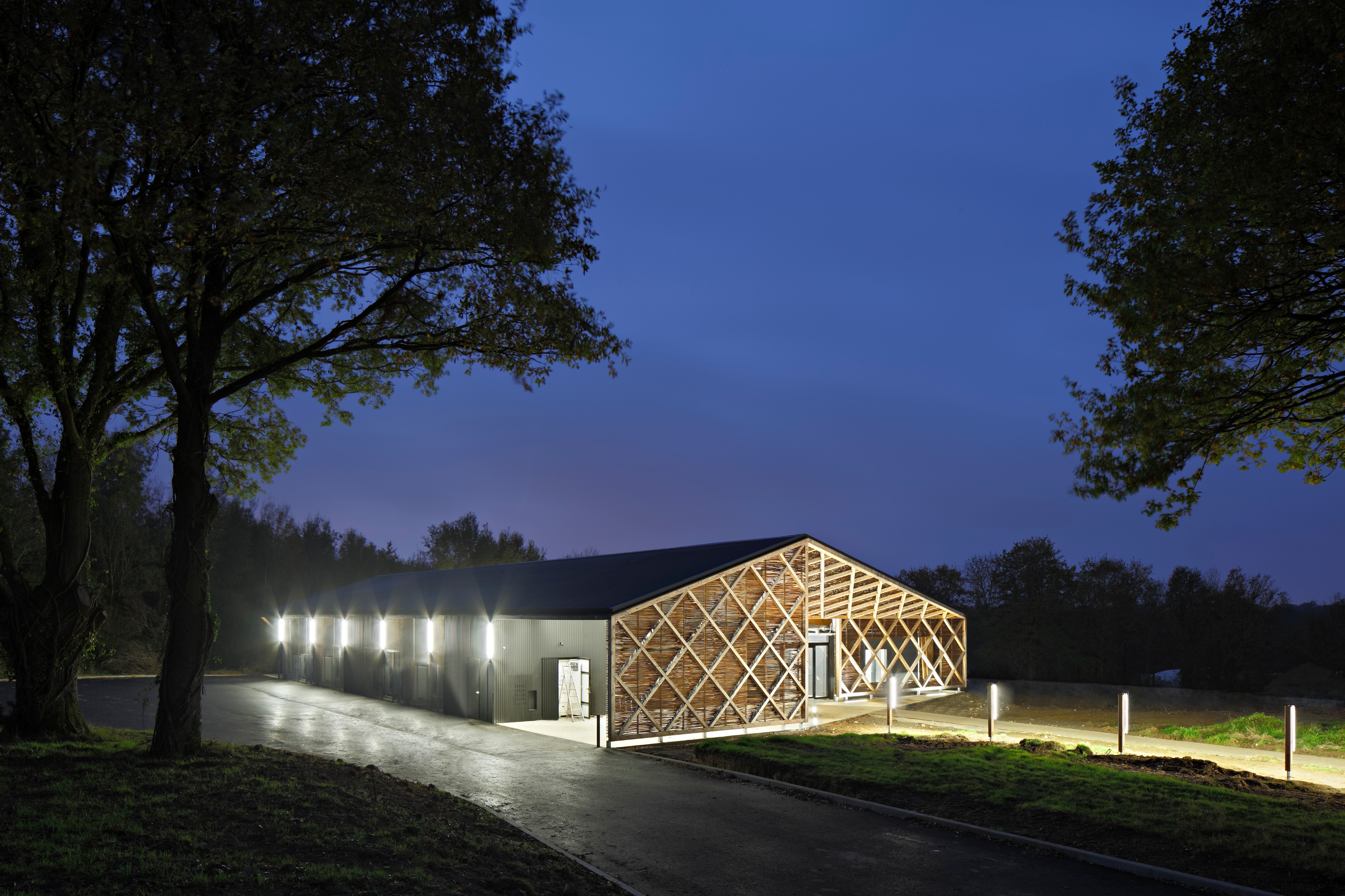 校园绿意 · 蔬菜加工车间与教学结合的设计-79