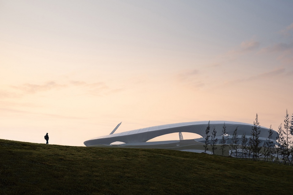 衢州体育公园 | 隐于自然的大型覆土建筑群-5