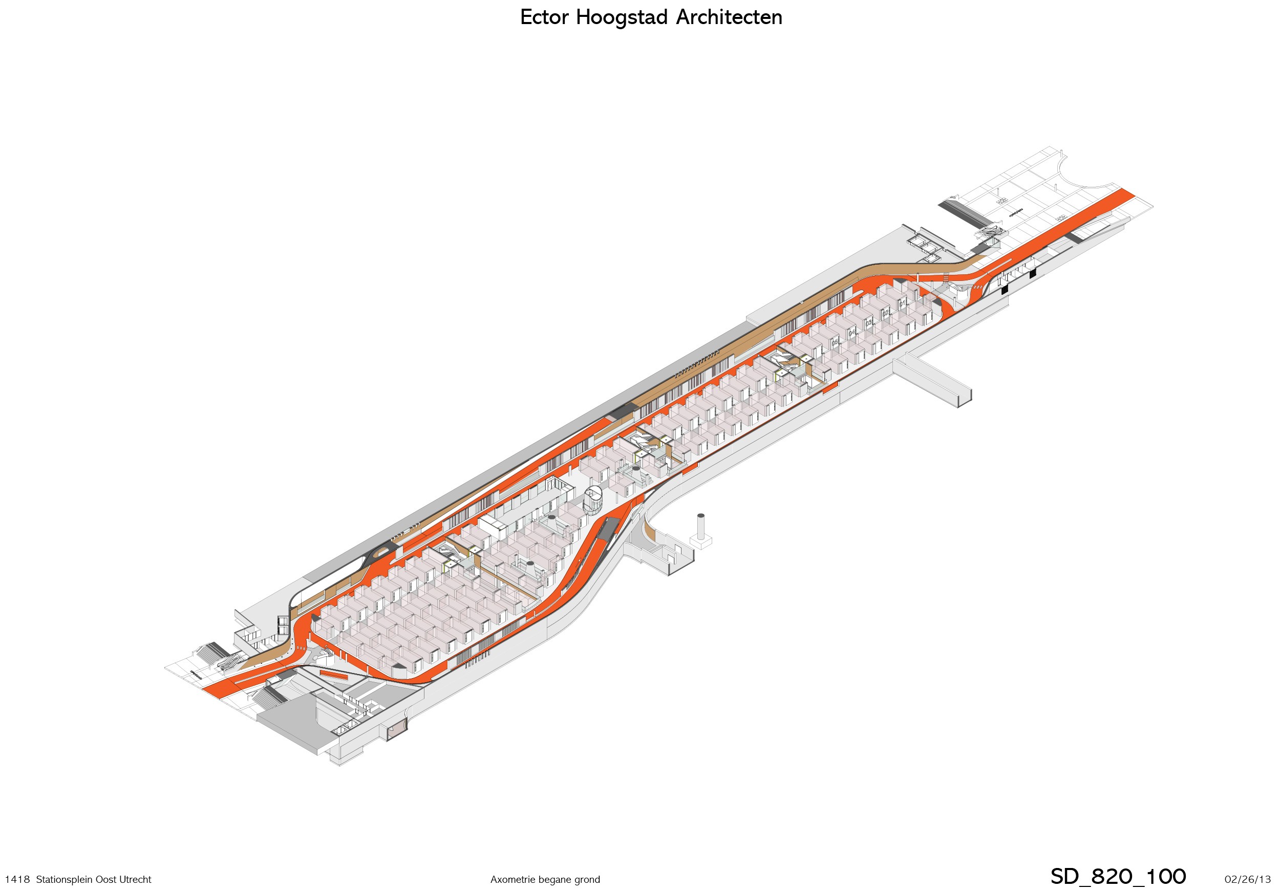 荷兰乌特勒支自行车停车场 | 世界最大规模,绿色出行新地标-53