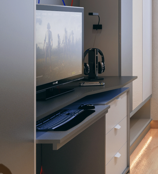 青少年男孩现代房间丨英国伦敦-5