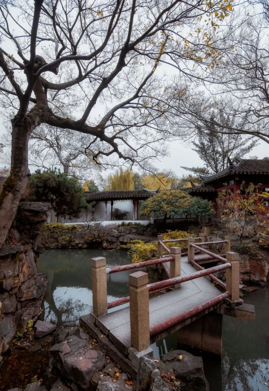 园林曲径通幽之美 | 留园与拙政园的曲径设计-30