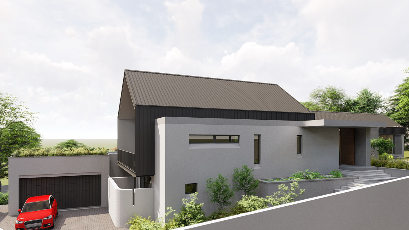 Anastasiya Gushchina丨别墅建筑丨New Addition and Renovation . Pretoria-7