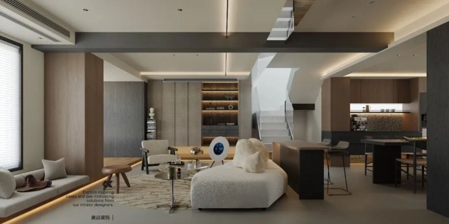 四季美庐复式住宅设计丨中国嘉兴丨奥远空间设计-22