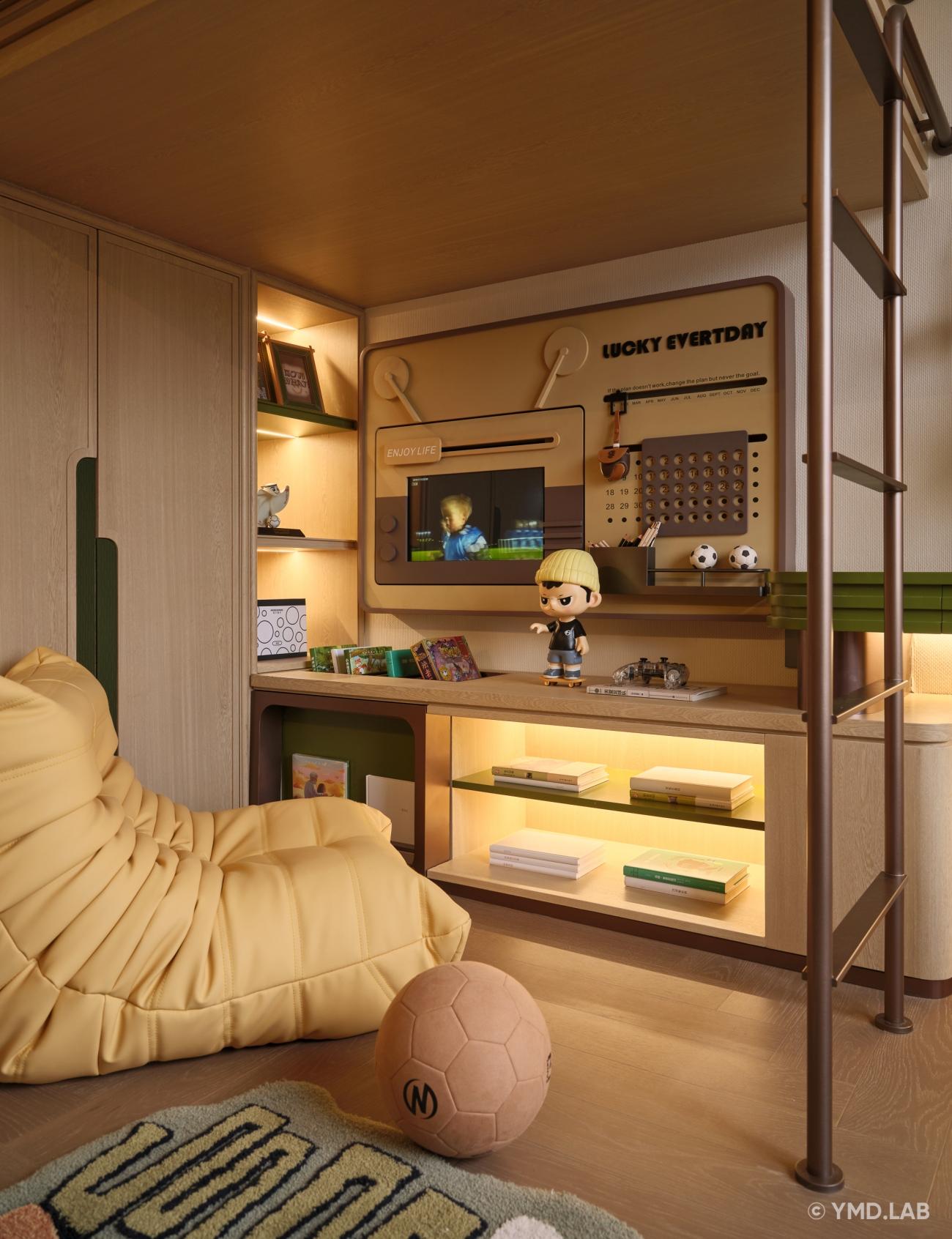 招商奥体公园115㎡样板间丨中国合肥丨岳蒙设计-28