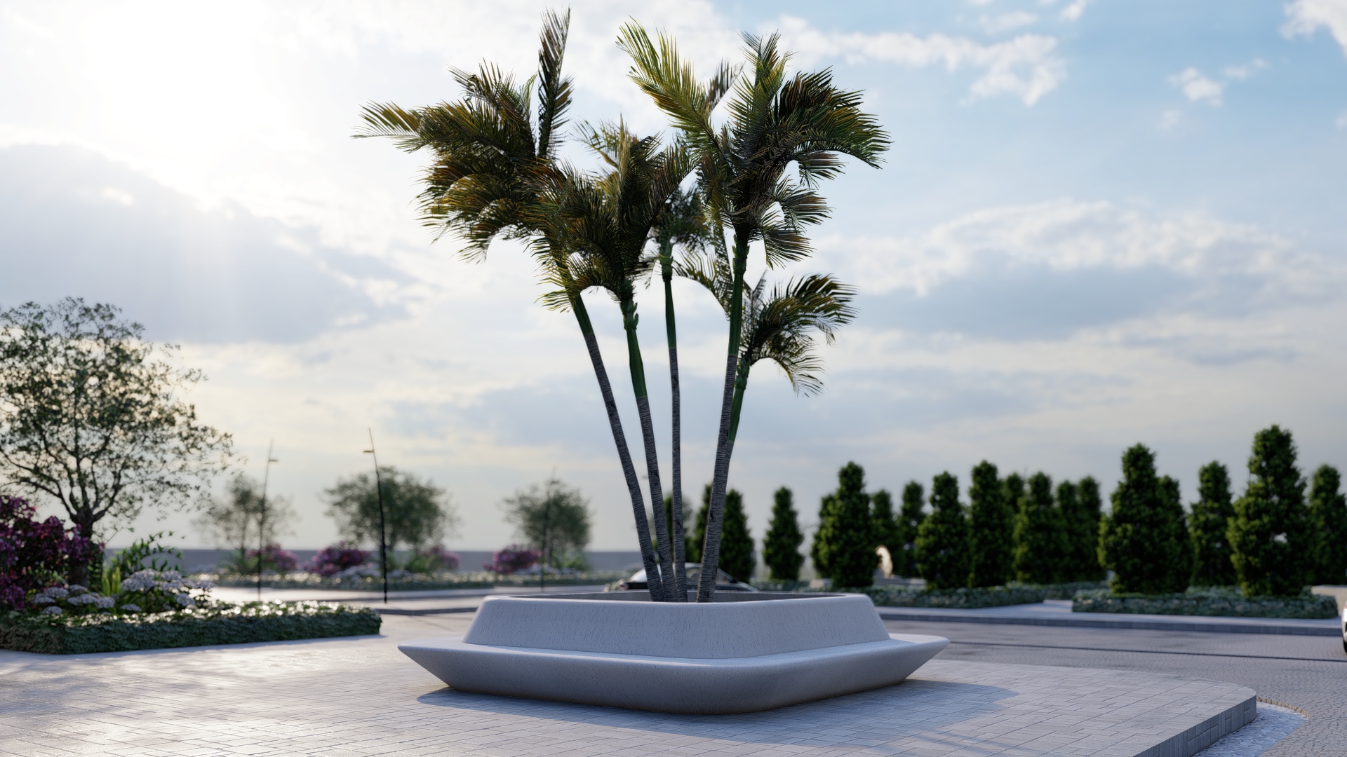 别墅景观设计丨约旦丨Yamen Karasneh-23