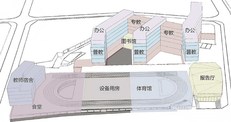 深圳市龙华区外国语学校福城校区丨中国深圳丨深圳大学建筑设计研究院有限公司“钟中 + 钟波涛”工作室-68