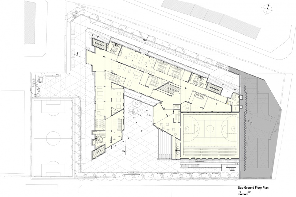 伊斯坦布尔职业技术高中丨土耳其伊斯坦布尔丨Uygur Architects-39