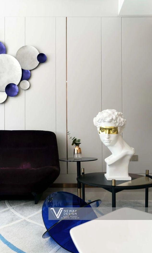 后现代轻奢空间，演绎精致生活美学-15