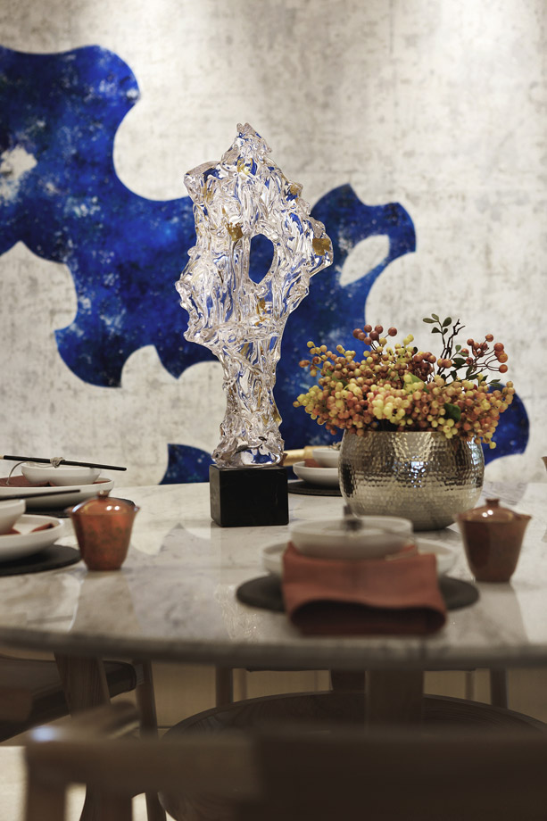 青岛平度中央美地样板间  序向室内设计-5