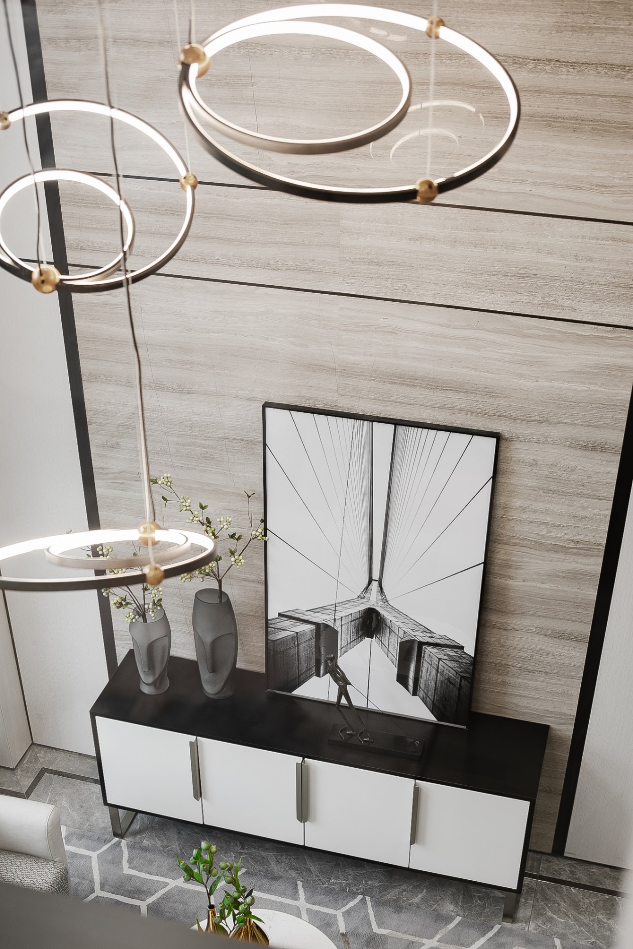 Youth home loft 样板间丨中国丨北京上荷室内设计-14