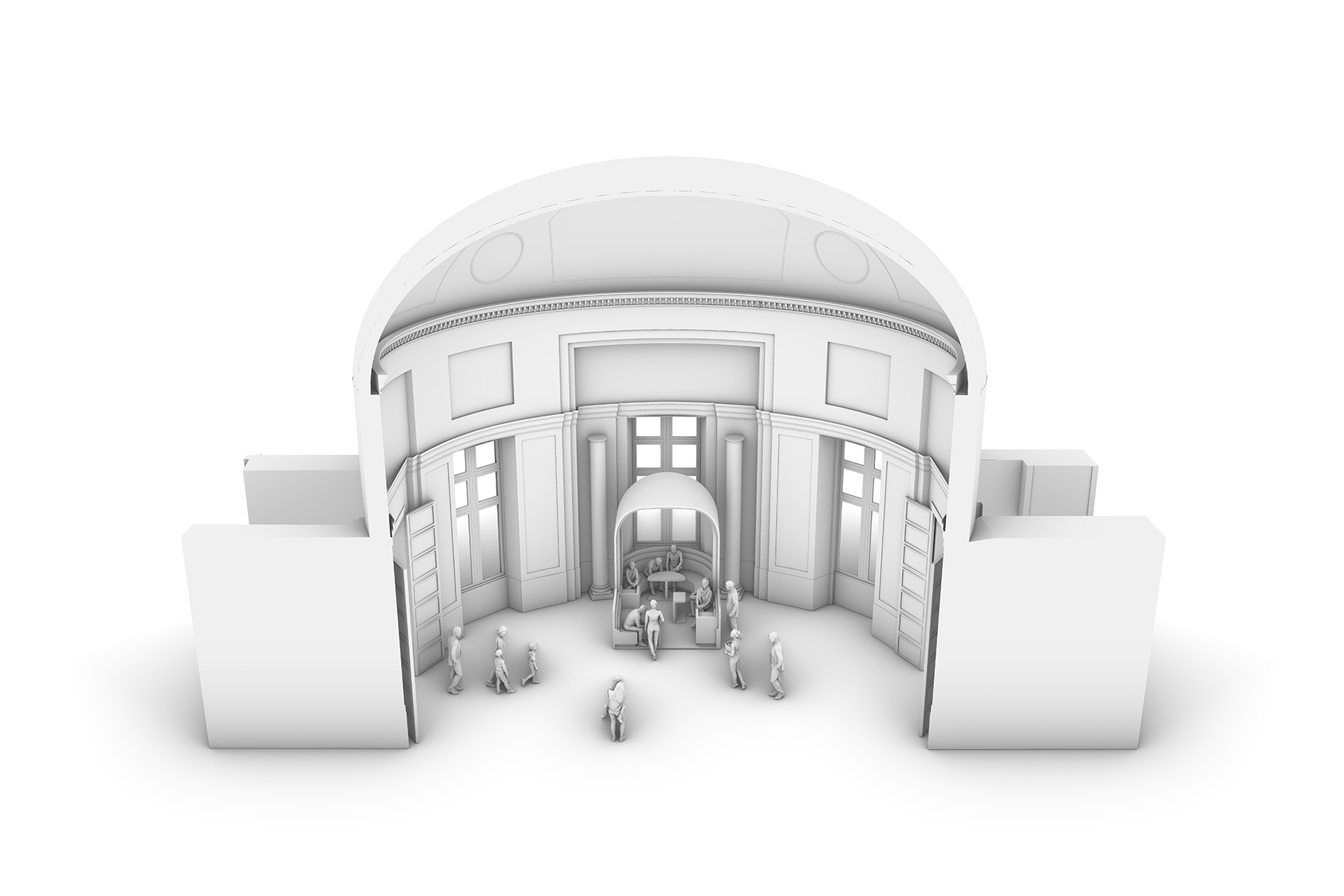 卢浮宫展馆丨法国巴黎丨Studio Malka Architecture-21