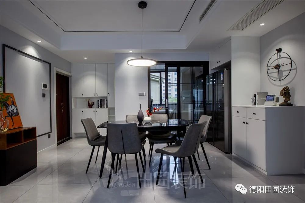 现代简约风打造 110㎡五口之家,全案设计实现居家梦想-21