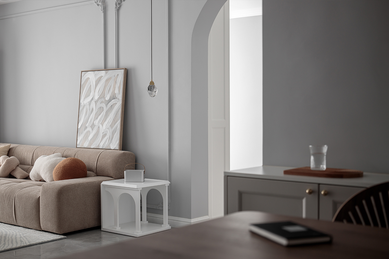 浪漫法式公寓设计丨喜屋设计-24