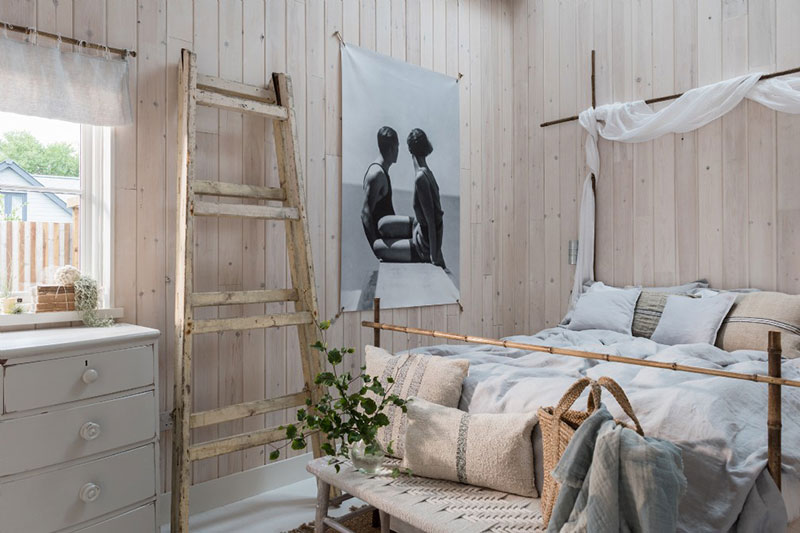 英格兰 Cornwall 木质装饰的温馨度假小屋-11