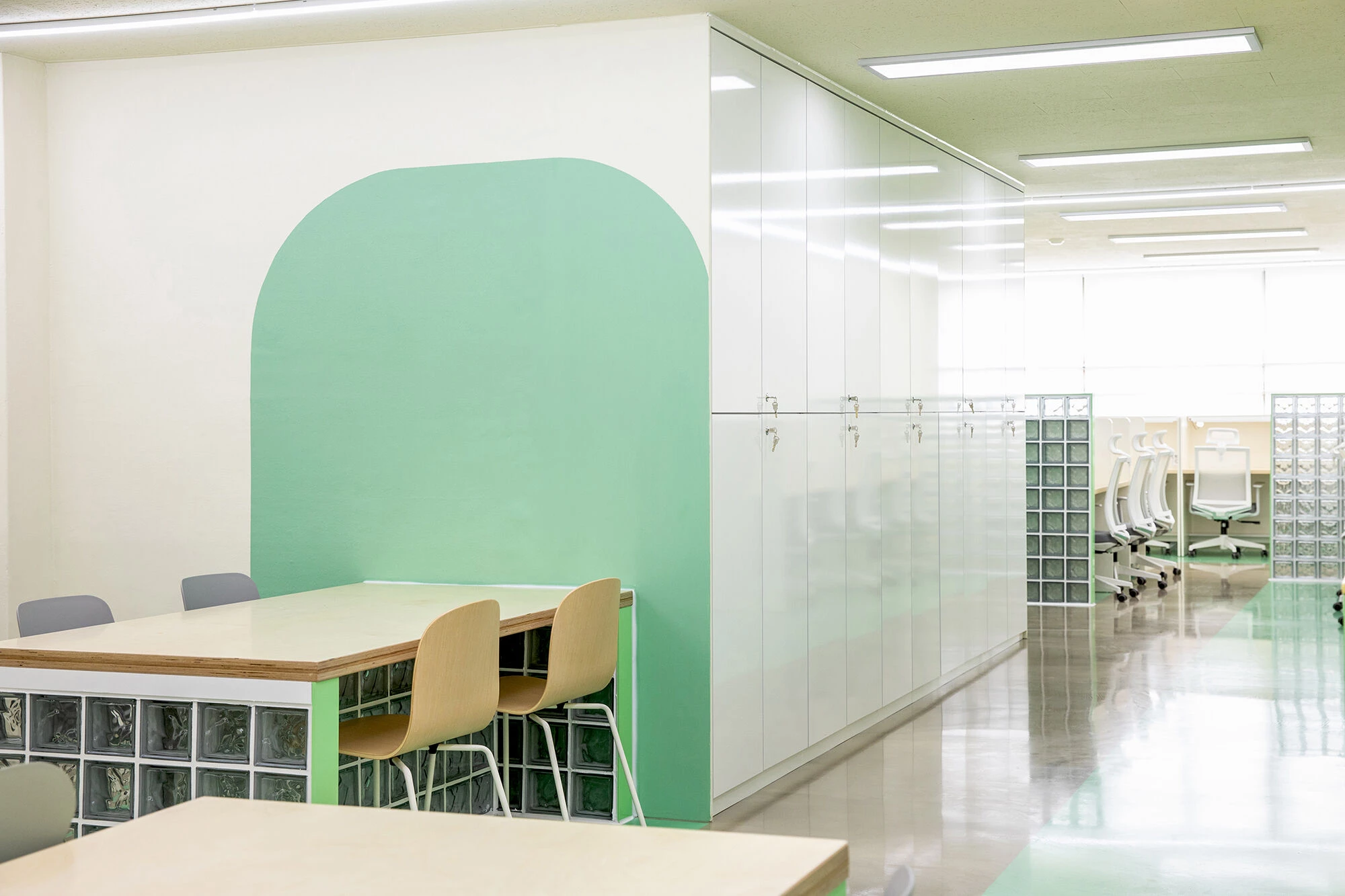 玻璃砖房间丨韩国首尔丨G,O Architecture-23