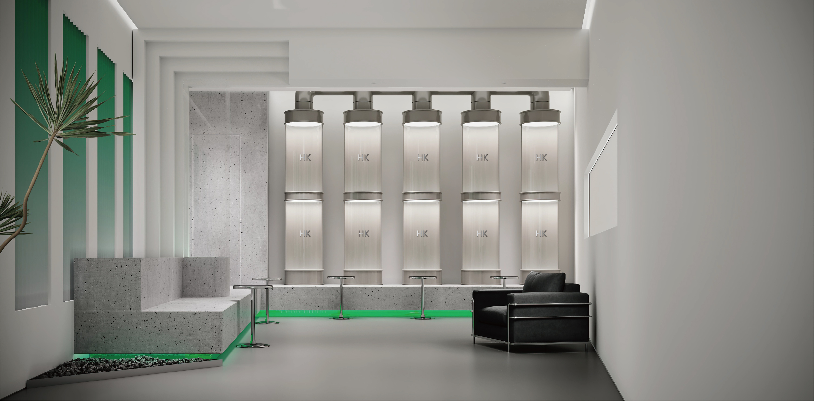 汇港鲁匠男士理发&圆和御方&艺术展厅丨中国宁波丨宁波 ABD 魔戏空间-47