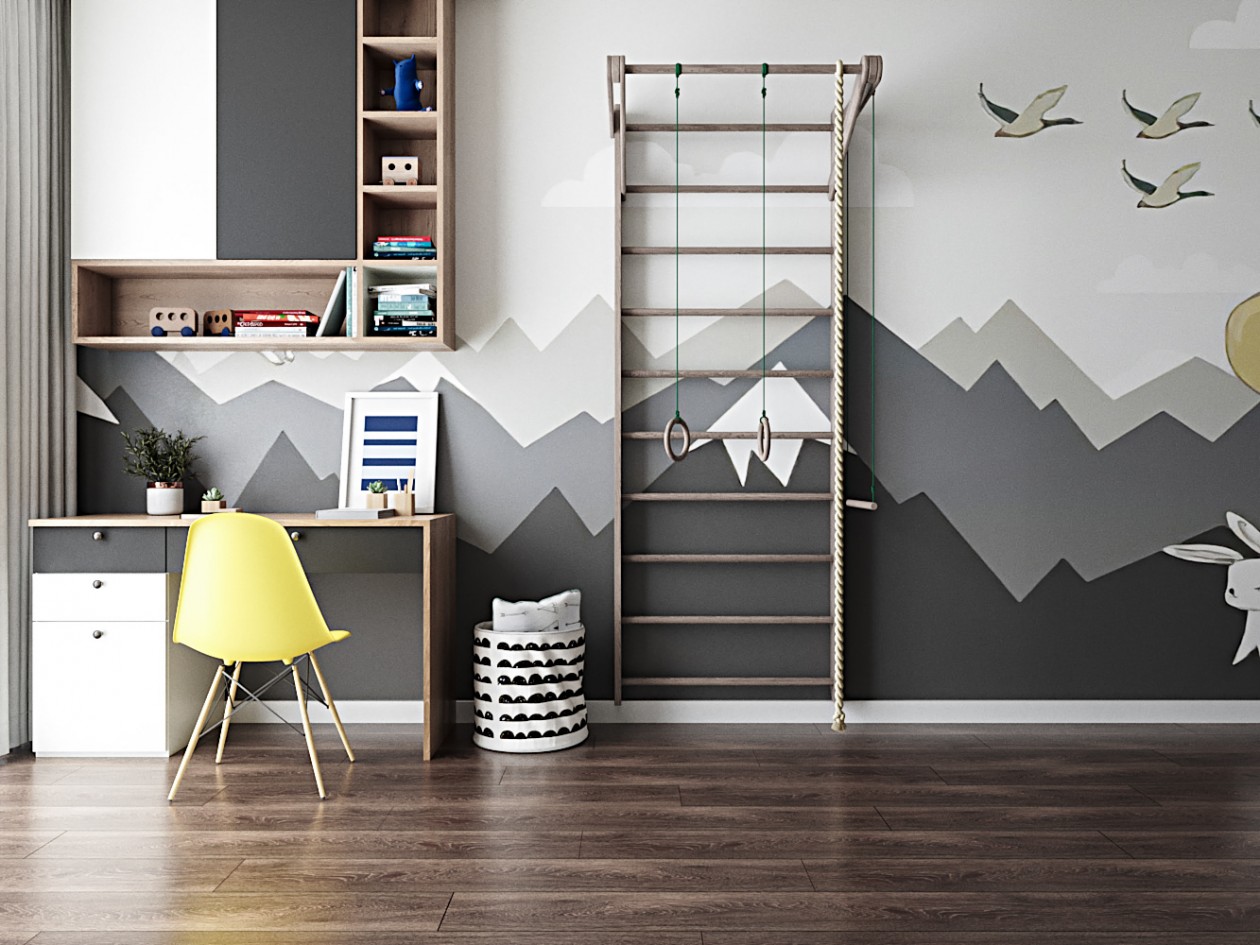 乌克兰 现代简约风公寓设计-27