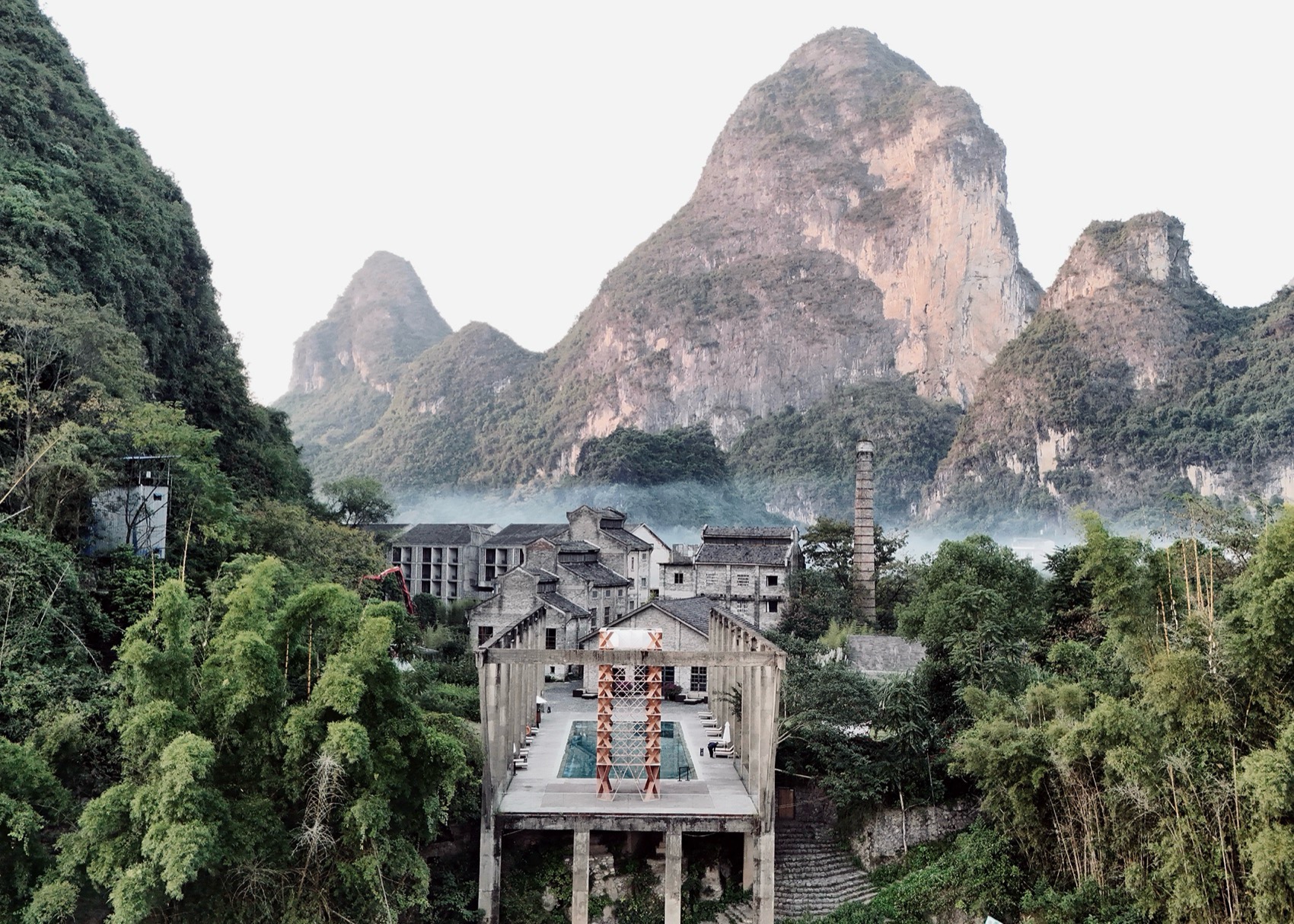 “叠凳火塔”，桂林 / 非常建筑-9