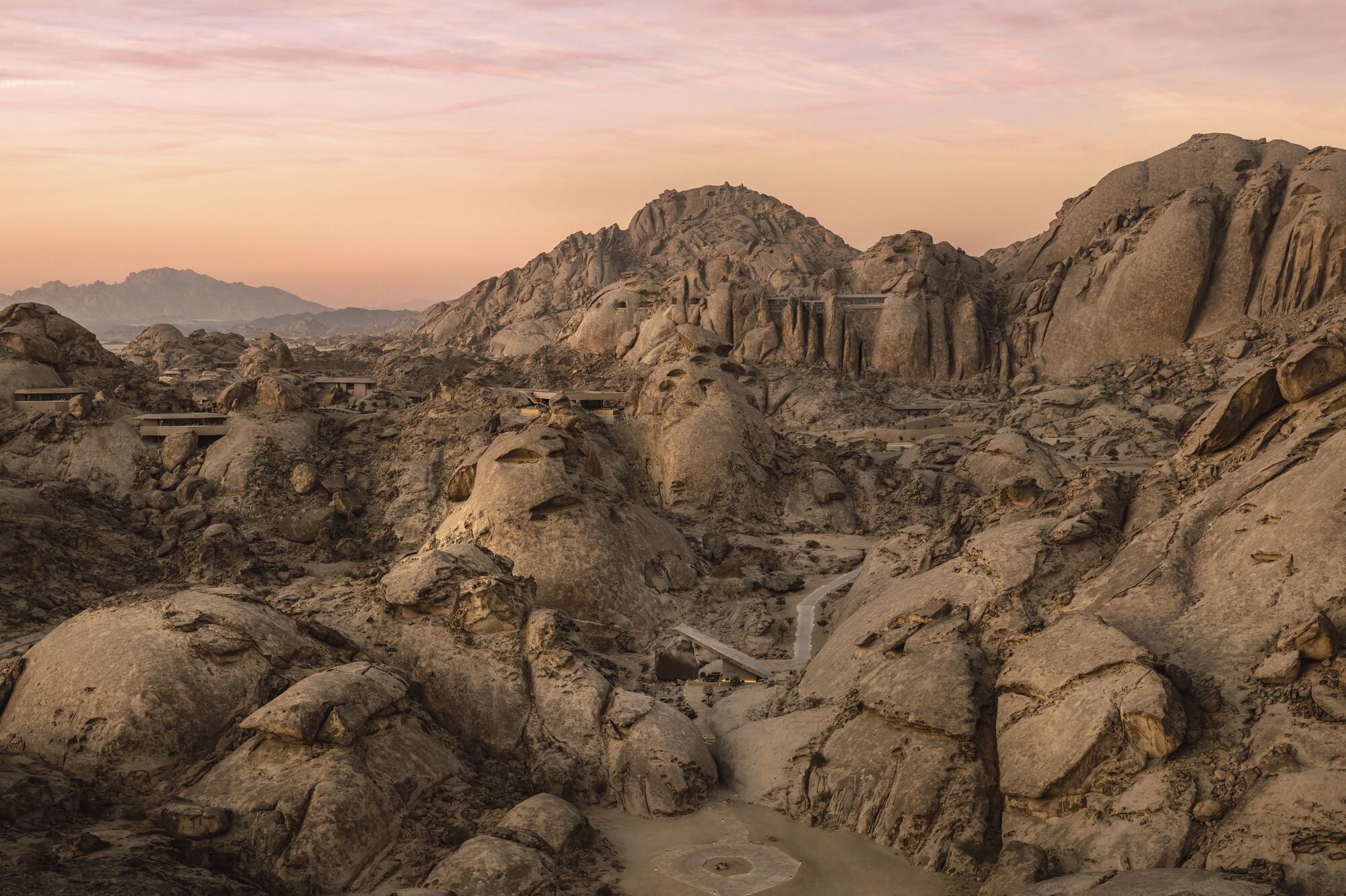 沙漠岩度假村丨沙特阿拉伯丨Oppenheim Architecture等多家工作室-20