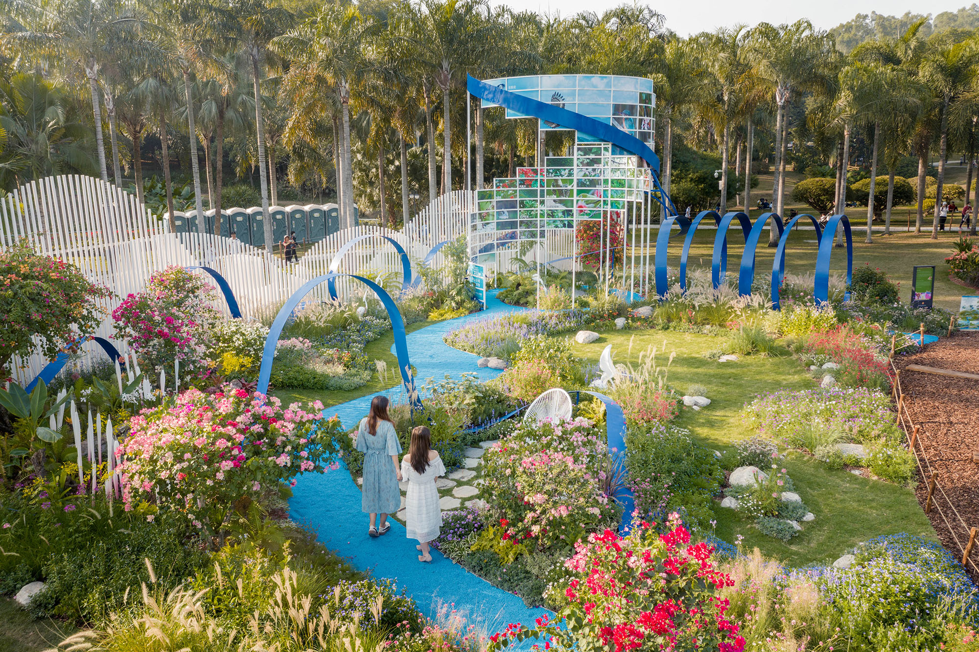 深圳簕杜鹃花展坪山区精品花园丨中国深圳-32