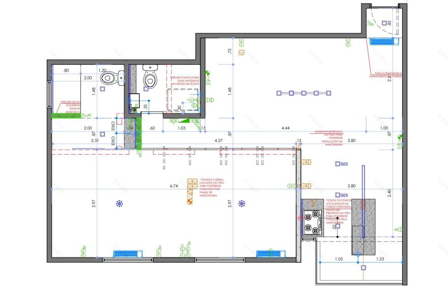 曲线木构空间,打造多变功能 65 平米别墅-32