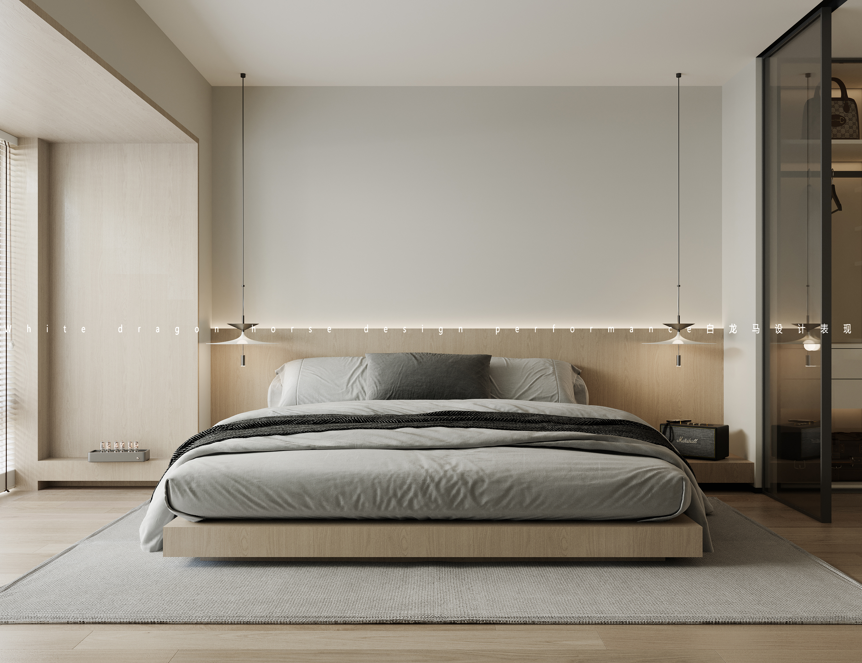 现代极简家装设计——白龙马效果图女-4