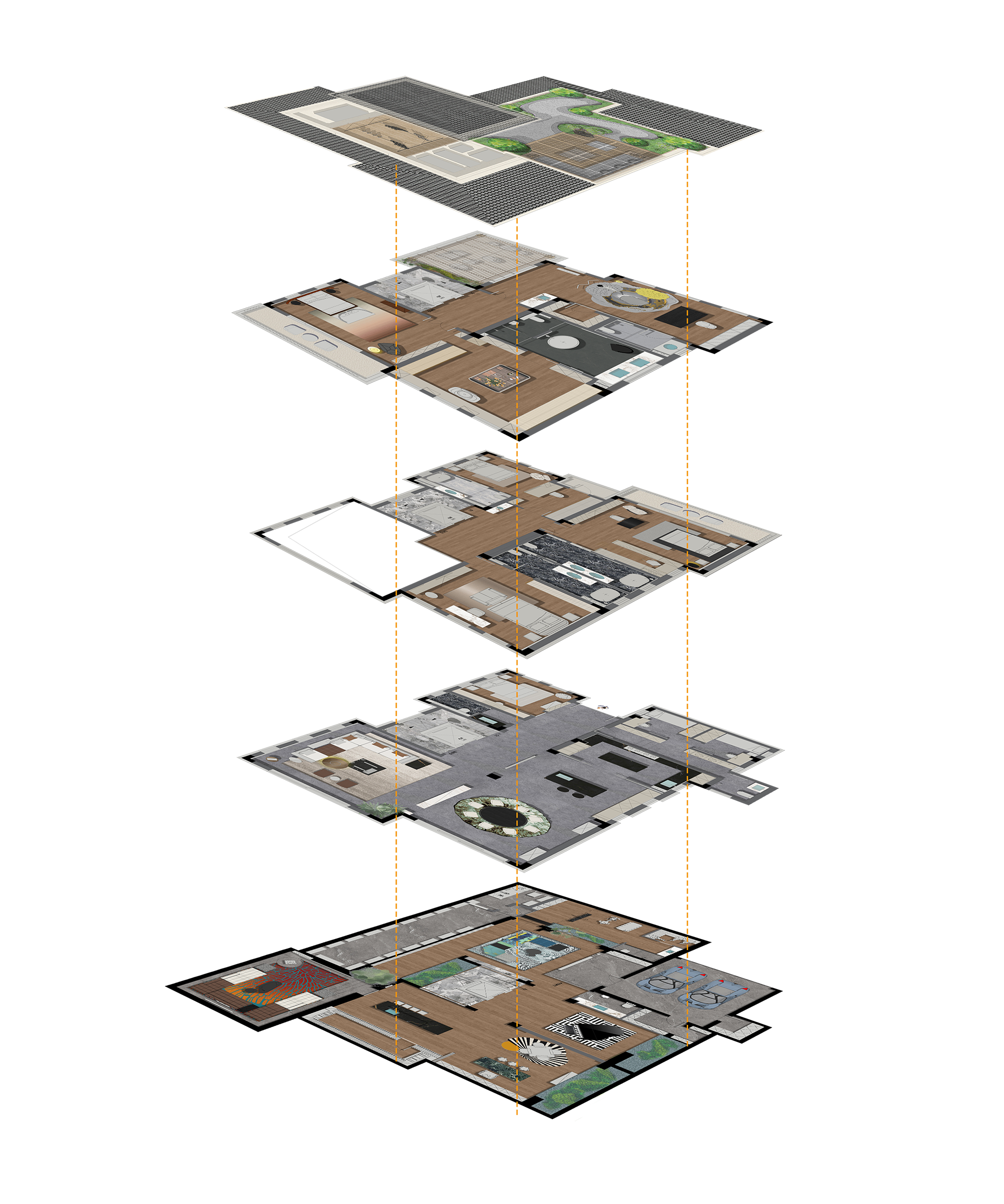 广州1800m²现代别墅丨中国广州丨设计总监李光玉,软装赵苗苗等-99