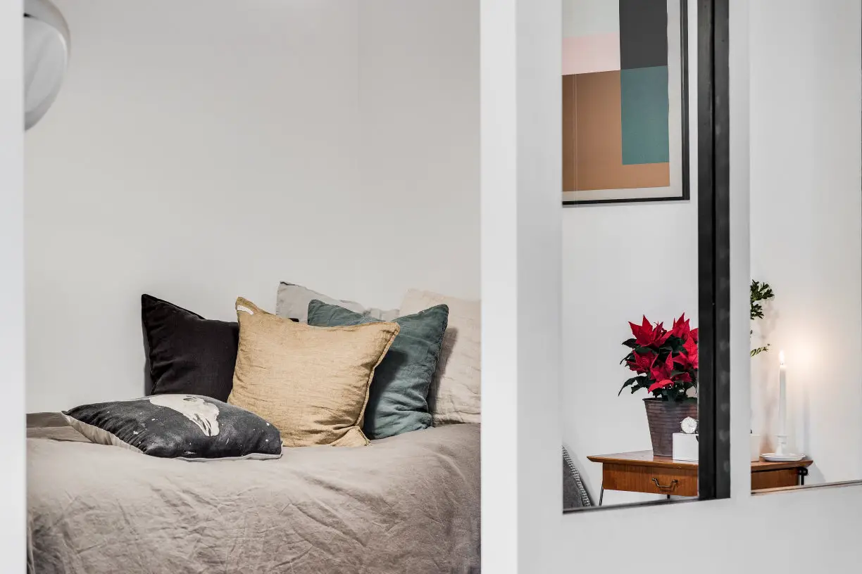 41 平米极致空间优化，一居变二居的创意设计-10