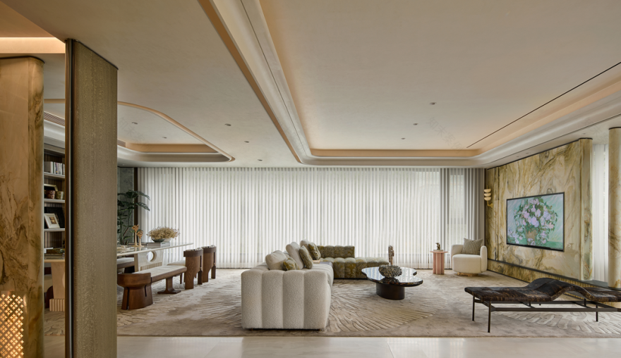 新作 中海 × 零次方 · 自然入室 奢居典藏(赣州中海天樾样板间)丨中国赣州丨零次方空间设计,零次方陈设设计-9