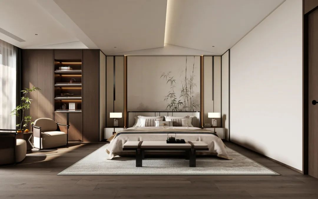 960㎡新中式别墅丨长兴城丨中国湖南丨纵向·空间设计-26