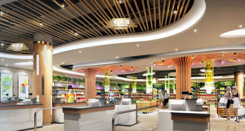 一线品牌天霸设计的城市综合体中庭装修效果图解析-20