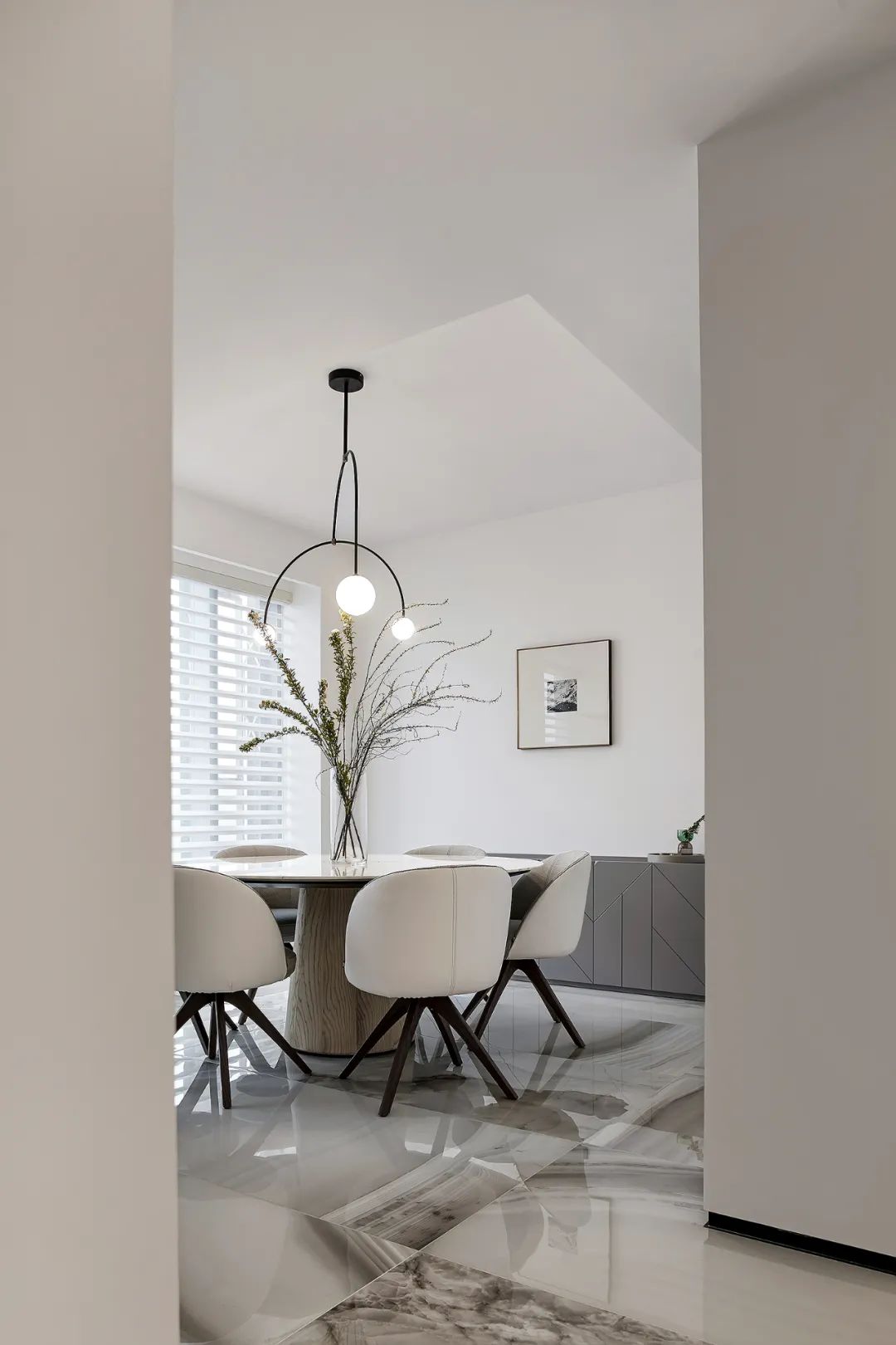 宁波 200㎡现代优雅美宅,诠释空间与人的契合点-2